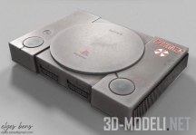 3d-модель Приставка Sony Playstation 1