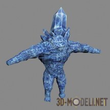 3d-модель Персонаж «Crystal Guardian» из «Dark Souls»