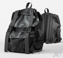 3d-модель Мужской рюкзак
