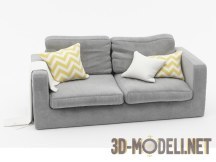 3d-модель Серый диван от Iskren Marinov