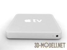 3d-модель Медиаплеер Apple TV
