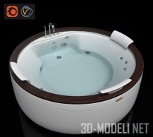 3d-модель Гидромассажная ванна Nova Jacuzzi