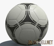 Современный мяч для игры в футбол