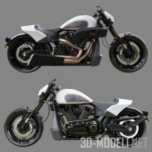 3d-модель Мотоцикл Harley-Davidson FXDR 114