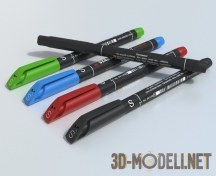 3d-модель Набор маркеров STABILO OHPen