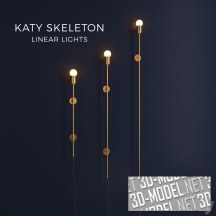 3d-модель Линейный светильник Katy Skeleton от LINEAR LIGHTS