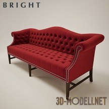 3d-модель Диван на ножках Bright Chair Camelback