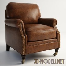 3d-модель Кресло на колесиках Gramercy Home «CLIFFORD»
