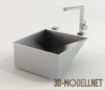 3d-модель Раковина в стиле минимализм