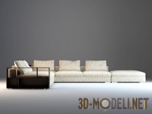 3d-модель Стильный и уютный диван Furman «Infiniti LUX»