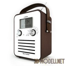 3d-модель Портативное радио в стиле ретро
