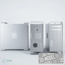 3d-модель Компьютер Mac tower от Apple