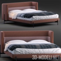 3d-модель Кровать Yume от Busnelli