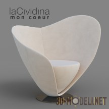3d-модель Кресло «Mon Coeur» от la Cividina