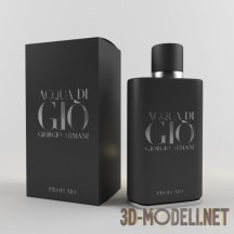 3d-модель Мужской парфюм Armani Acqua Di Gio