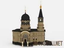 3d-модель Русская церковь