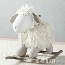 3d-модель Овечка-качалка