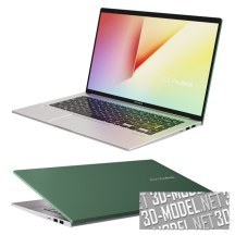 3d-модель Ноутбук Asus vivobook s14 (S435)