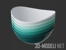 3d-модель Набор дизайнерских ваз