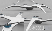 3d-модель Современный дрон