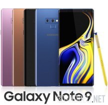 Samsung GALAXY Note 9 в вариантах цвета