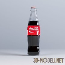 Стеклянная бутылка «Coca-cola»