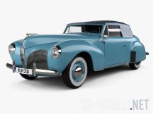 Автомобиль Lincoln Zephyr Continental Cabriolet 1939