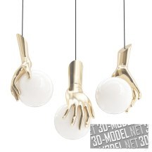 Светильник Gold hand от Loft-concept