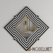 3d-модель Настенное зеркало Dazzle Christine Meyer Eaglestone