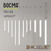 3d-модель Cветодиодный светильник TRU-BA 80 Vertical P от Bosma