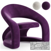 3d-модель Кресло Jaymar Cantilevered Pop Art