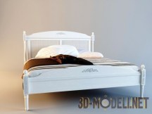 Двуспальная кровать в стиле кантри