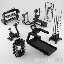 3d-модель Комплект оборудования от Technogym