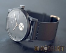 3d-модель Мужские часы Triwa Falken Wrist