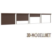 3d-модель Ворота ролетного типа