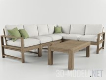 3d-модель Мебельный сет Indio
