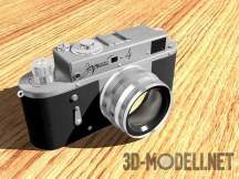 3d-модель Фотоаппарат «Зоркий-4»
