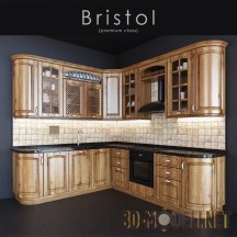 3d-модель Классическая кухня Bristol