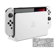 3d-модель Док-станция Nintendo Switch OLED