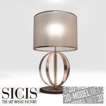 3d-модель Настольная лампа Sicis Odeon