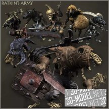 3d-ассет: Ratkin's Army Pack