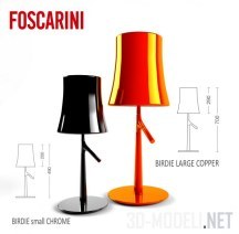 3d-модель Настольные лампы Birdie от Foscarini