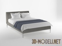 Современная кровать на ножках от BB Italia