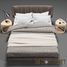 3d-модель Двуспальная кровать Caccaro PARENTESI