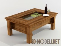 3d-модель Стол с водоемом и напитками