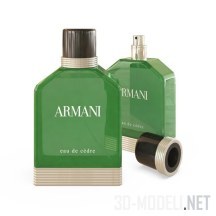 3d-модель Мужской парфюм Armani Eau de cedre