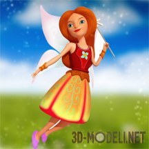 3d-модель Сказочная фея