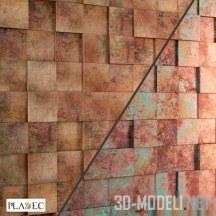 3d-модель Декор Metal Panels от Pladec