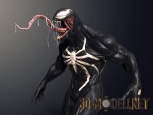 3d-модель Venom - Marvel Comics