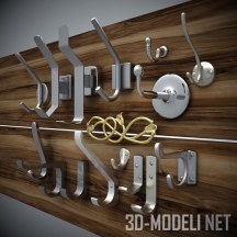 3d-модель 14 разных крючков